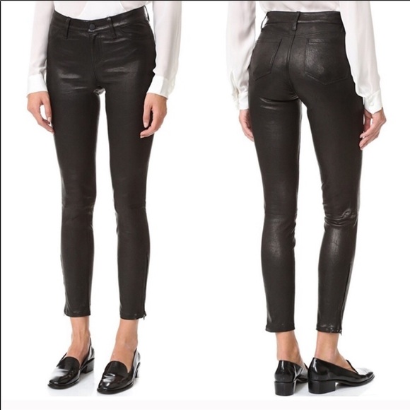L’Agence Aurelle  leather pants 25 Intermix - Picture 4 of 8